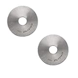 Rannb Circular 72 Teeth Plain Slitting Saw Cutter Cutting Tool 60mm/2.36' Dia 1.5mm/0.059' Thick - Pack of 2