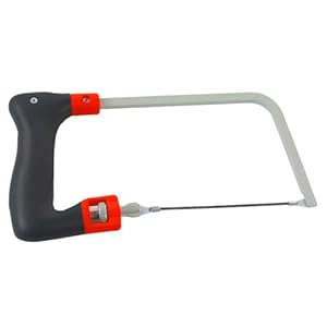 Diamond Hand Saw, 10-Inch Coping Saw with 2.6mm Tungsten Carbide Blade For Tile Stone Ceramics Glass 8703-M