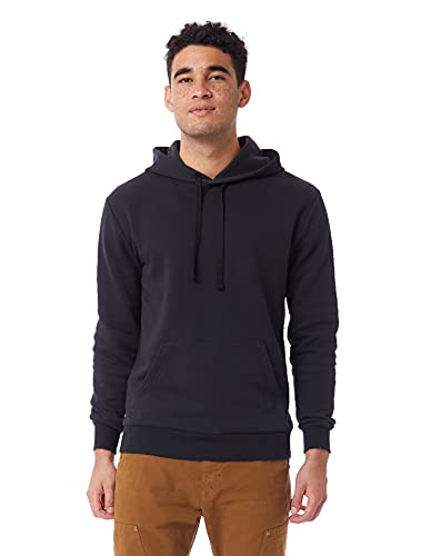 Alternative Men's Hoodie, Eco-Cozy Pullover Lightweight Fleece Hooded Sweatshirt