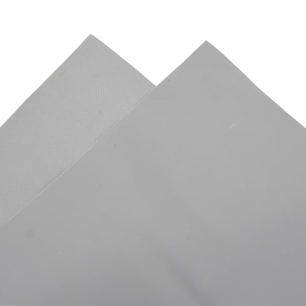 Telone di copertura, grigio, 4 x 5 m, rivestito in PVC