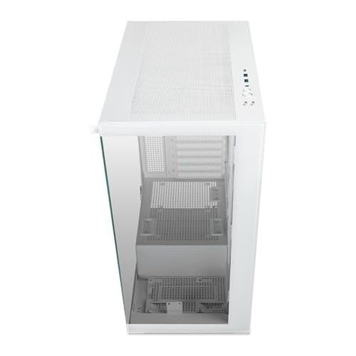 Gabinete Gamer Pichau Voyager One, Branco | Grade de Ventoinhas Ajustável | Full-Tower | Lateral de Vidro | 1 Frontal - Imagem 4