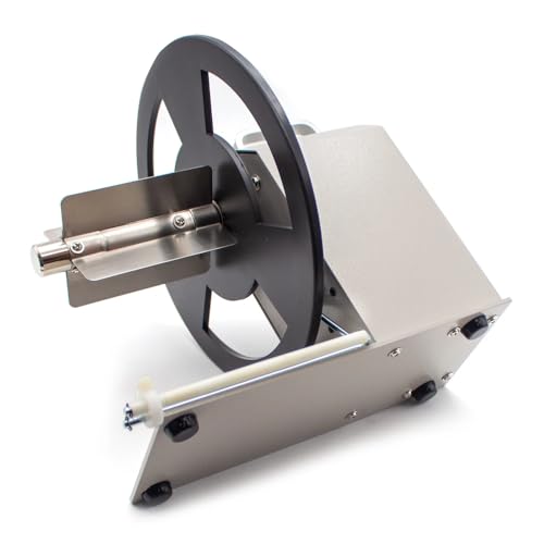 AC100-240V Automatic Label Rewinder, Label Barcode Electric Rewinding Machine Adjustable Speed Direction Width 120MM