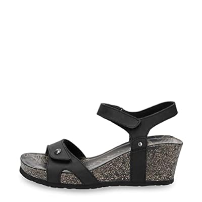 Panama Jack Julia Basics  Sandalia con Pulsera Mujer  Negro  Negro B1   41 EU