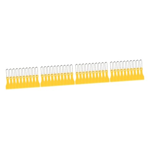 STOBOK 4sets Scratcher for Tickets Card Scratcher Tools Plastic Scraper 10pcs*4