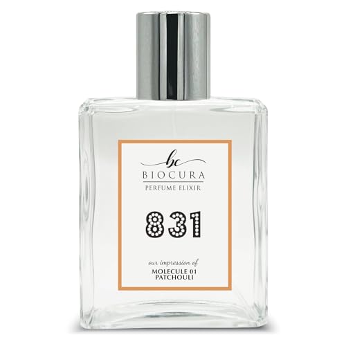 BIOCURA BC Perfume 831 Inspired by Molecule Patchouli For Women & Men Fragrance Dupes Eau de Parfum Bottle 3.4 Fl Oz/100ml