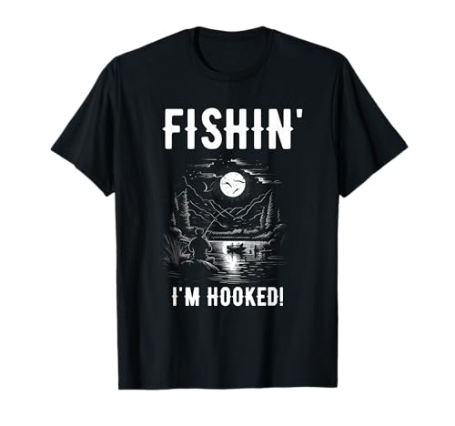 Fishing, estoy enganchado, divertido dicho de pesca Camiseta