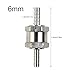 Hardware For Unidirectional aluminum alloy check valve 6/8/10/12mm fuel air water pipe hose Tools(6mm)