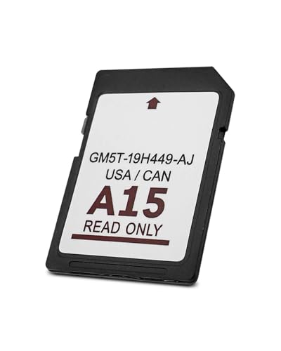 2024 Latest Version Navigation SD Card Replace GM5T 19H449 AJ, A15 Navigation SD Card Fit for Ford Lincoln USA/Canada Maps