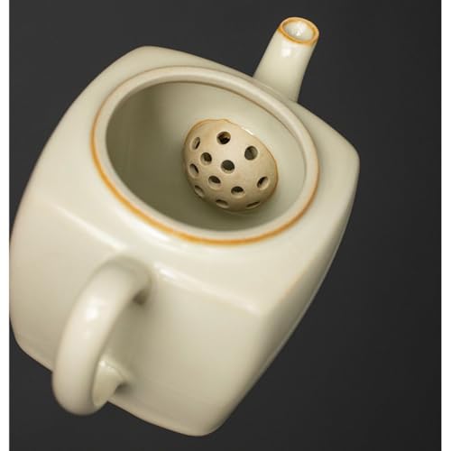 Tetera con filtro para té capacidad grande decoración artística miniatura 3