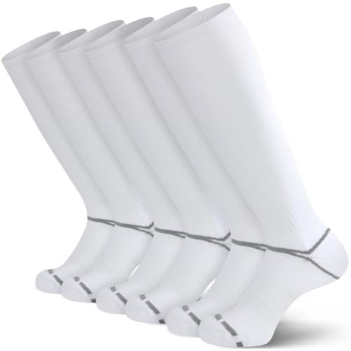 FYTUTESE 3 Pack Soccer Softball Baseball Socks Football...