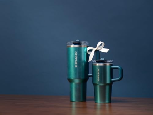 Image of STANLEY Quencher ProTour Flip Straw Tumbler with Leakproof Lid 30 oz| Built-in Straw & Handle | Cupholder Compatible for Travel | insulated Stainless Steel Cup | BPA-Free | Ponderosa Shimmer