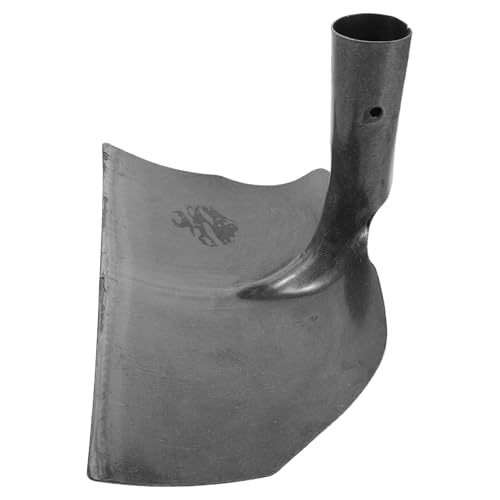 Toddmomy Pala Plana de Acero al Manganeso 30 Cm para Estiércol de Establo de Caballos, Raspador Agrícola Metálico Multiusos para Limpieza de Gallineros y Establos