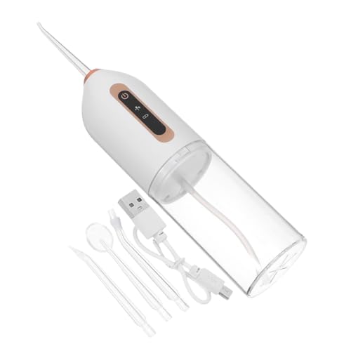 Gatuida Irrigador Bucal Portátil Inalámbrico Recargable Mini Water Flosser Para Limpieza Dental Con Alta Presión Resistente Al Agua Para Hogar Viajes