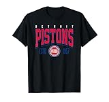 NBA Official Detroit Pistons Battle Tested T-Shirt