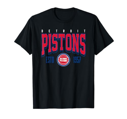 NBA Official Detroit Pistons Battle Tested T-Shirt