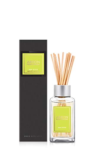 AREON Home Fragrance Luxury Perfume Reed Diffuser + 10 Rattan Reeds, Eau d“Eté Scent, 85ml