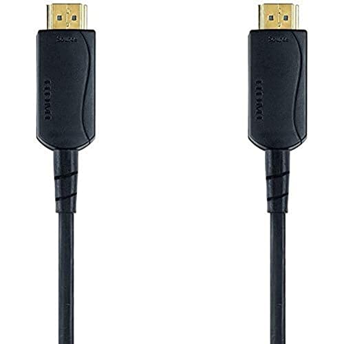 Câble HDMI optique 10m noir idéal pour installer votre vidéoprojecteur