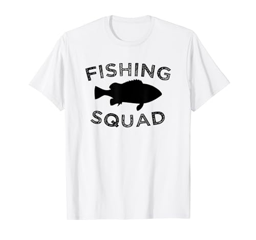 Fishing Squad - Lustiger Angelliebhaber T-Shirt