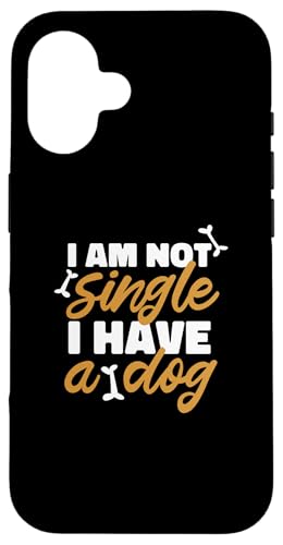 Not Single Taken by a Dog �t�@�j�[�y�b�g ���p�O���t�B�b�N �X�}�z�P�[�X iPhone 16 �p