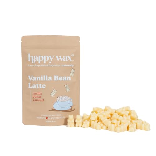 Happy Wax Vanilla Bean Latte Scented Bear Wax Melt