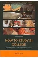 Pauk How to Study 7e(u Cent Fla)Cp 0618423567 Book Cover