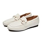 DeYashopin Womens Loafers Shoes Fashion Low Heel Slip on Shoes Comfortable Driving Flats - Image 5