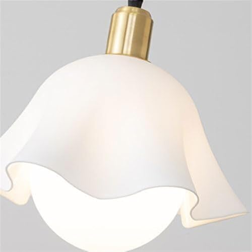 Lustre acrylique moderne E27 avec suspension réglable en cuivre pour plafond