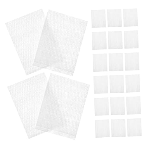 Outanaya 240 pièces Cotons Rectangulaires Démaquillants Réutilisables et Lavables Pads Doux pour Nettoyage et Exfoliation Du Visage pour Peau Sensible Accessoires de Beauté Essentiels