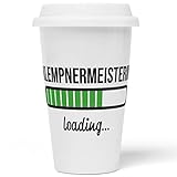 JUNIWORDS To-Go Becher mit Deckel, Klempnermeisterin loading (6203252)