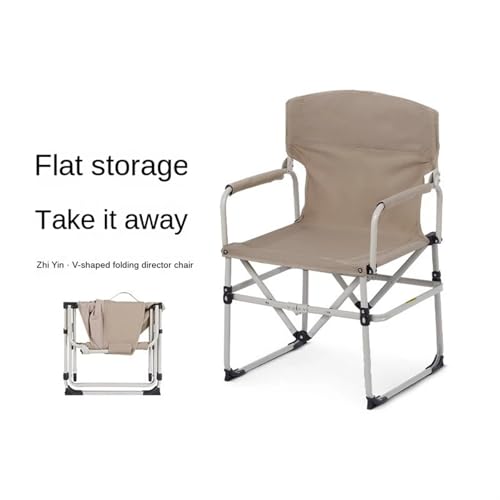 Chaise de camping portable en V compacte et robuste - 5