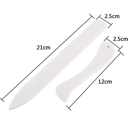 Set 2 Pieghacarte Per Scrapbooking - Strumenti Per Creare Pieghe Precise Su Carta E Cartoncino - Foto 6