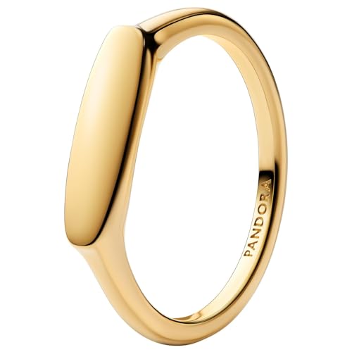 Bague gravable or 14k : anneau personnalisable en plaqué or pour femme et homme