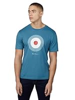 Ben Sherman Men's Signature Target T-Shirt, Teal, XX-Large