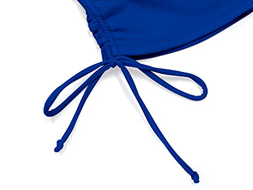 SHEKINI Girl's Zipper Sun Protective UPF50+ Long Sleeve Rash Guard Swimsuit3