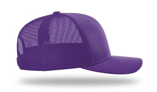 Image of Richardson 112 Trucker Hat - Premium Adjustable Snapback Hat - Structured Six Panel Richardson Blank Caps