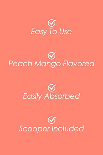 SkinnyFit Super Youth Multi-Collagen Peptide Powder Peach Mango Flavor, Hair, Skin, Nail,