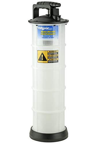 Mityvac MV7400 evacuador de fluido automotivo manual com tubos de vareta, prevenção de transbordamen