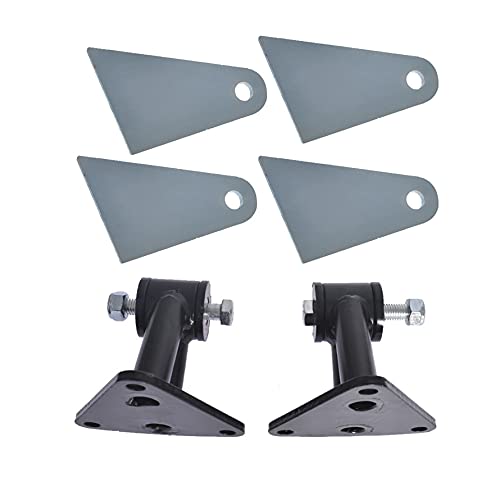 Image of munirater Engine Swap Weld-In Motor Mounts Replacement for Chevy Small & Big Block SBC BBC 91018040