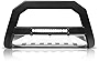 Armordillo USA 7176829 AR Series Bull Bar W/LED Fits 2007-2018 Chevy Silverado 1500 - Matte Black W/Aluminum Skid Plate