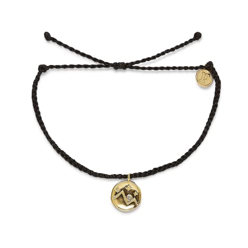 Image of Pura Vida Bracelet Silver or Gold Crystal Mountain Coin Charm Bracelet - Handmade with Czech Crystal, Adjustable with Waterproof Band - Stackable Bracelets, Handmade Braceletss