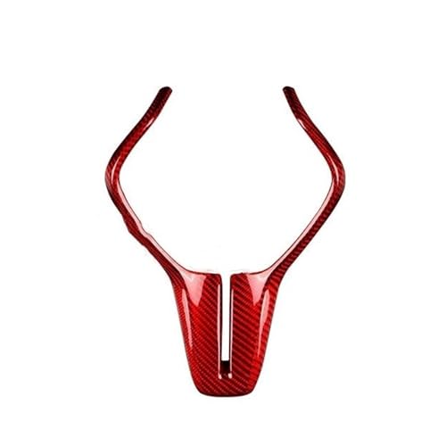 Protector adhesivo de volante para Infiniti Q50 Q60 contra arañazos rojo
