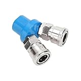 C-Type 2/3 Ways Manifold Splitter Coupler Pneumatic Quick Fitting Air Pump...