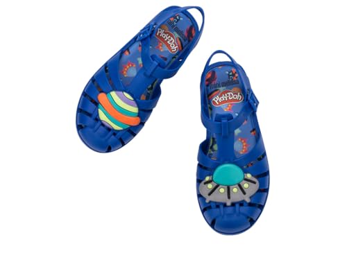 Image of mini melissa Possession Jelly Fisherman Sandal for Toddler and Kids | Iconic Fisherman Jelly Sandal for Toddlers & Girls, Adjustable Buckle, Waterproof, Bubblegum Scent, Play & Dress Shoes