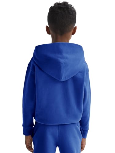 Image of Haloumoning Boys 2 Piece Outfits Sweatsuits Long Sleeve Pullover Hoodie and Sweatpants Tracksuit Set 5-14 Years