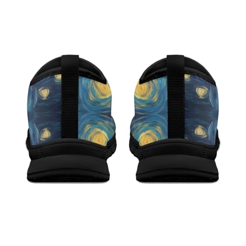 Image of Womens Slip On Walking Shoes Non Slip Loafer Breathable Holiday Travel Shoe Lightweight Casual Low Top Sneakers SizeUS 5.5-11.5