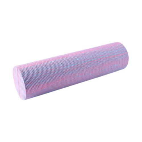 RNXRZANK Portable EVA Foam Roller for and Pilates 12.5cm Diameter, Pink