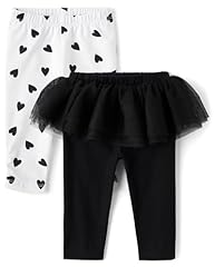 Black Tutu/White Hearts 2-pack