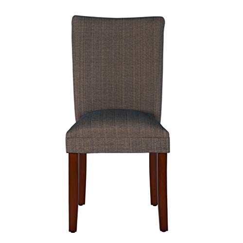 Image of HomePop Parsons Dining Chair - Textured Brown (Single Pack)