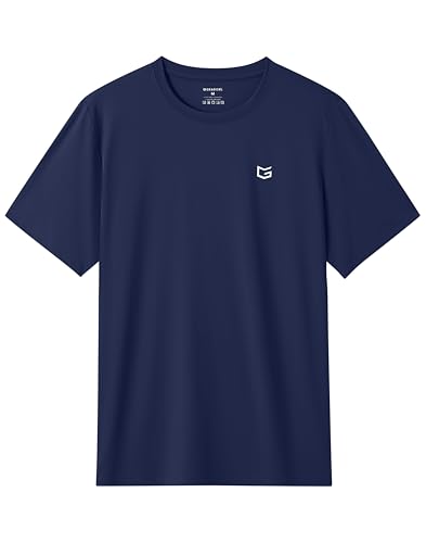 Image of G Gradual Men's Sun Protection Swim Shirt UPF 50+ Rash Guard Short Sleeve Quick Dry Water Hiking Workout Shirts for Men
