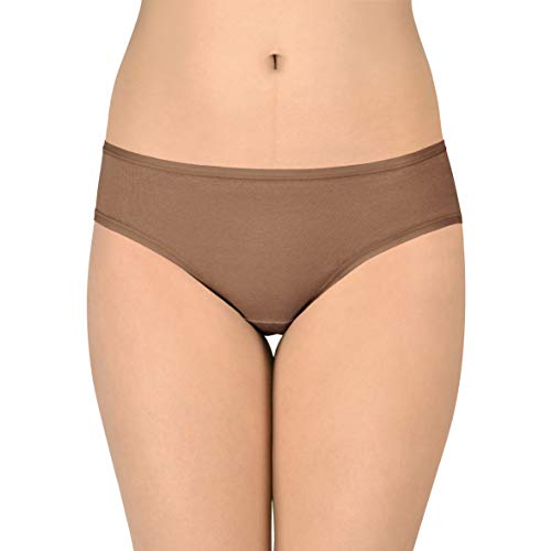 Image of Amante Solid Low Rise Cotton Bikini Panty Pack(Pack of 3)